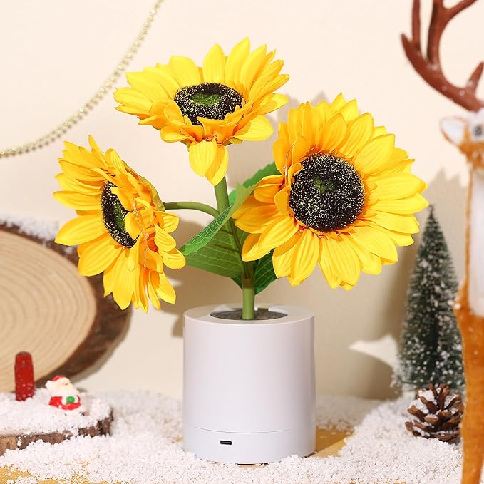 Solvyn – Schimmernde Sonnenblumenlampe