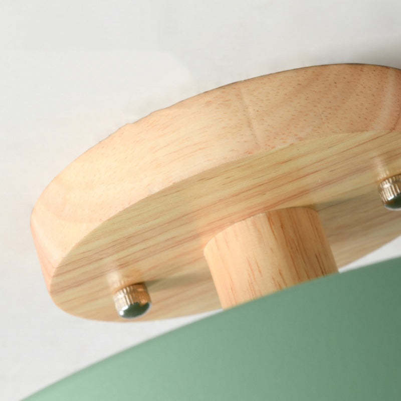 HolzGlanz – Moderne Deckenlampe aus Holz