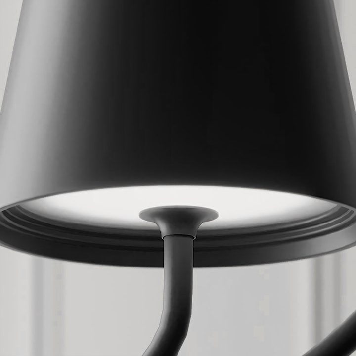GlowNest – Minimalistische Pendelleuchte in organischer Form