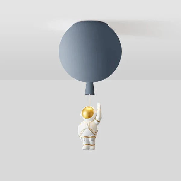 AstroMond – Moderne LED-Mondlampe mit Astronauten-Dekor