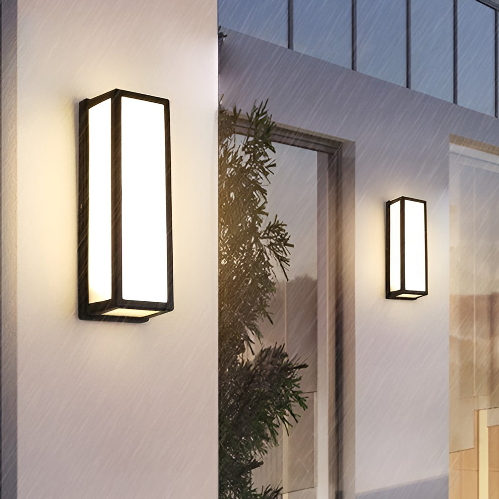 Sakura – Rechteckige LED-Wandleuchte