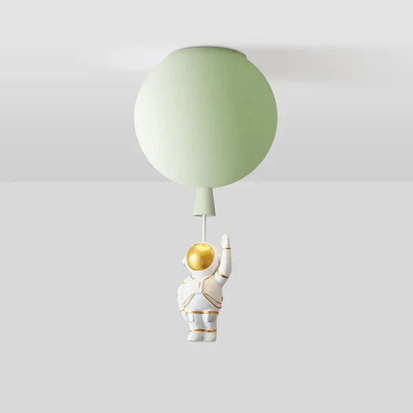 AstroMond – Moderne LED-Mondlampe mit Astronauten-Dekor
