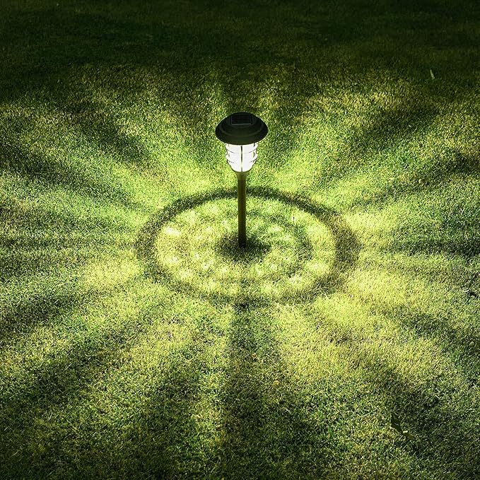 Miyu – Solar-LED-Licht für den Garten im Streifenstil