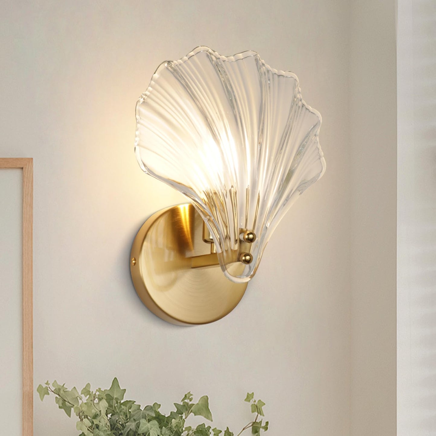 Lori – Stilvolles Glas-Wandlicht