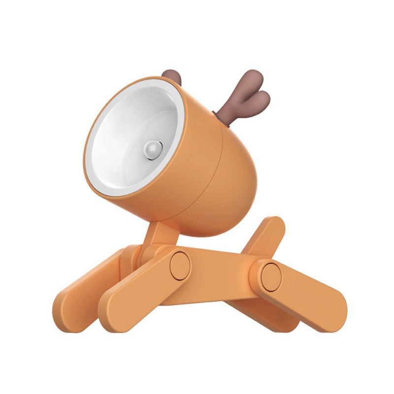 CartoonGlow – Mini-Tier-Nachtlicht mit Handyhalter