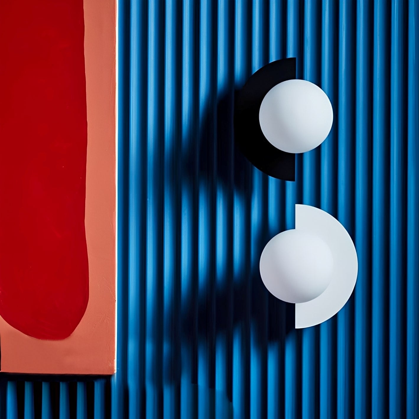 Lia – Farbige Wandlampe für Akzentwände