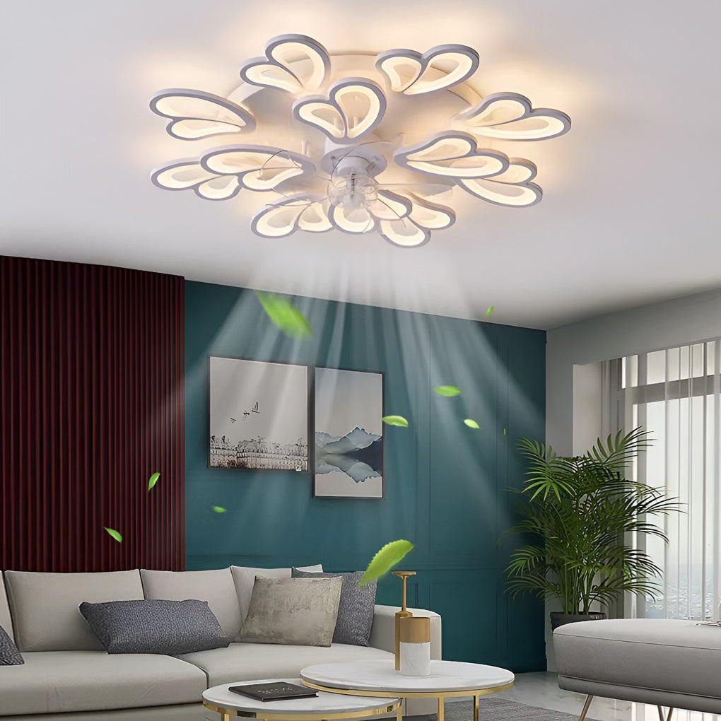 Airi – Zeitgemäßer Deckenventilator mit Licht