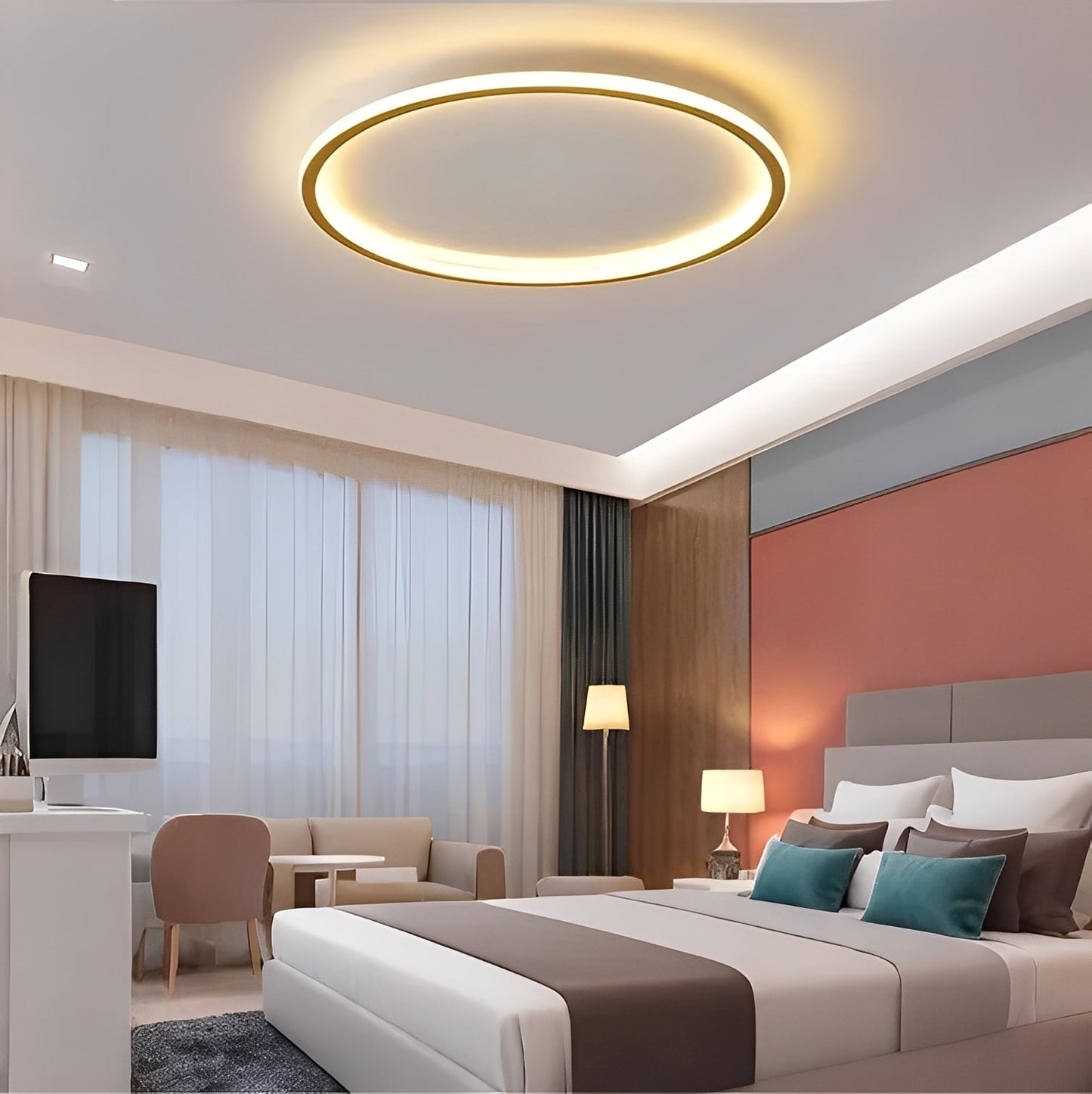 Yeri – Schlichte und stilvolle LED-Deckenleuchte