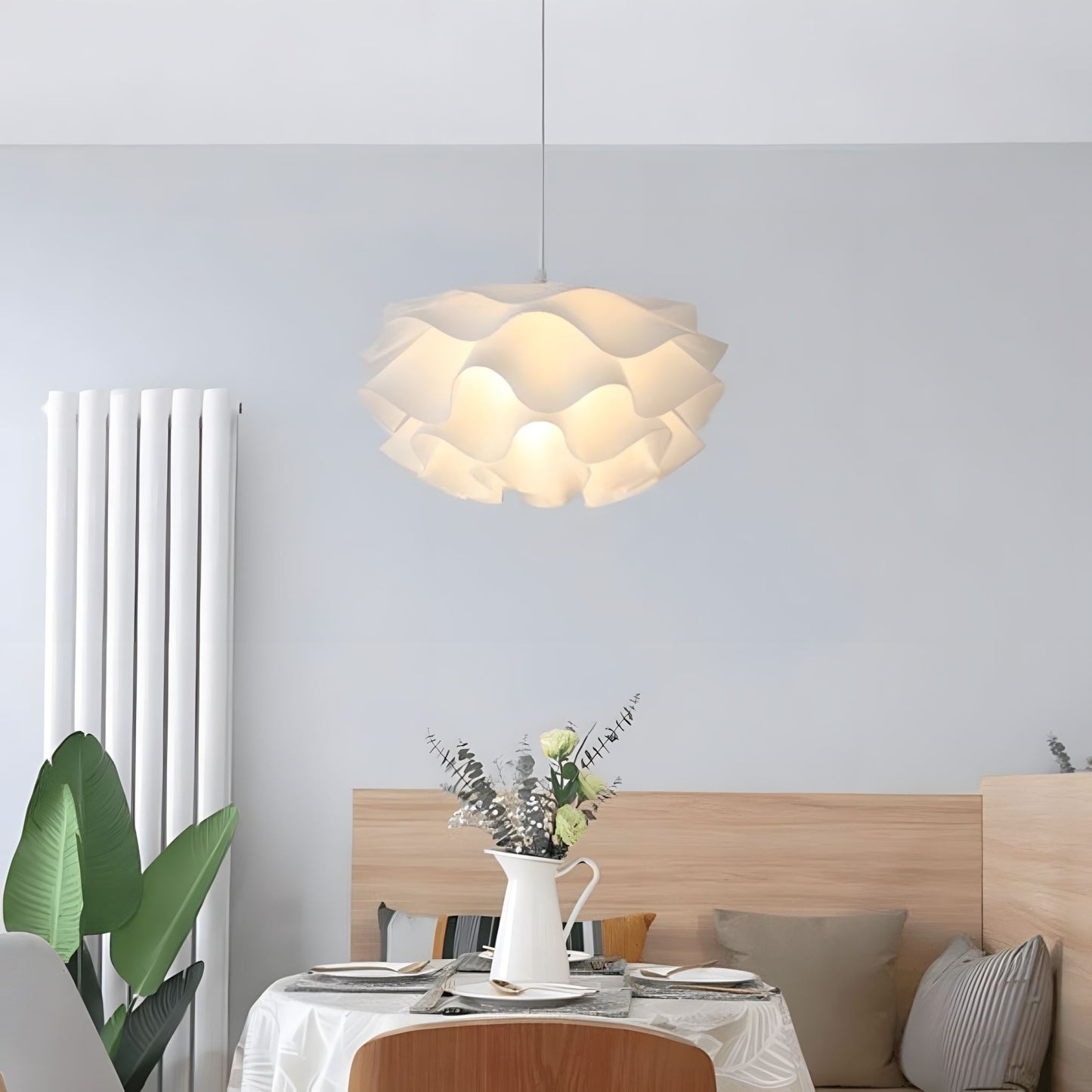 Blooming Brilliance - Moderne florale Pendelleuchte