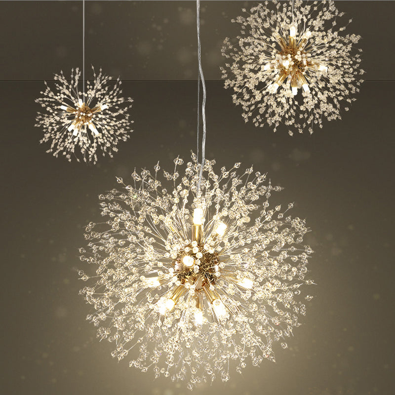 KristallKlar – Elegante LED-Pendelleuchte mit Lichtbrechungseffekt