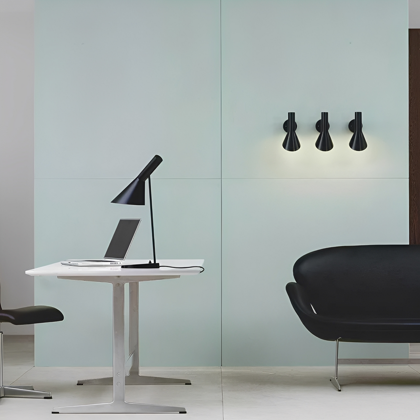 Elvara – Einfache nordische LED-Tischleuchte