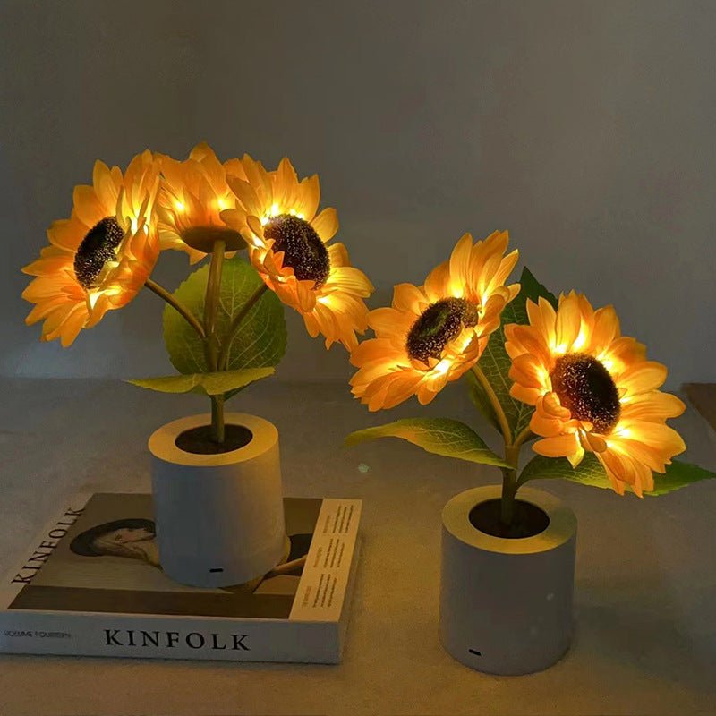 Solvyn – Schimmernde Sonnenblumenlampe