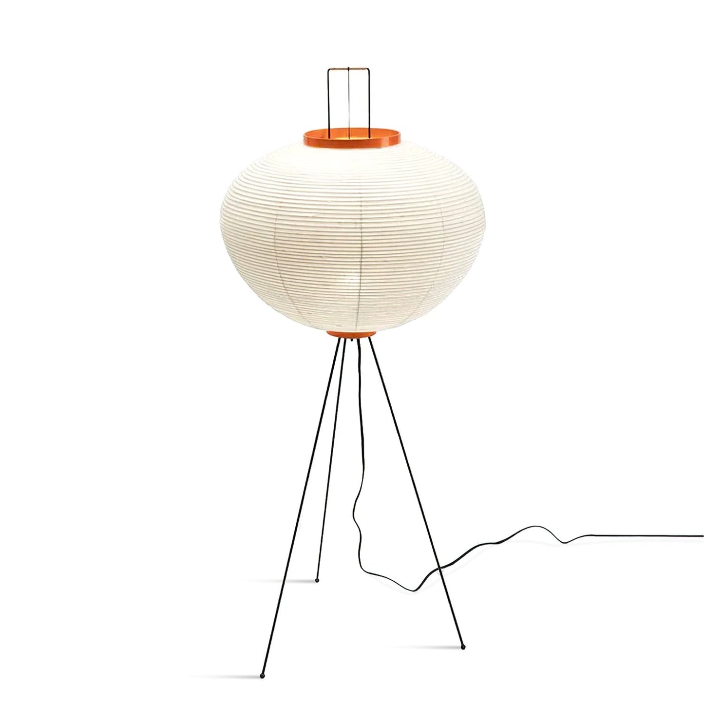 Noa – Stehlampe aus Reispapier: Schlichte Ruhe als Licht