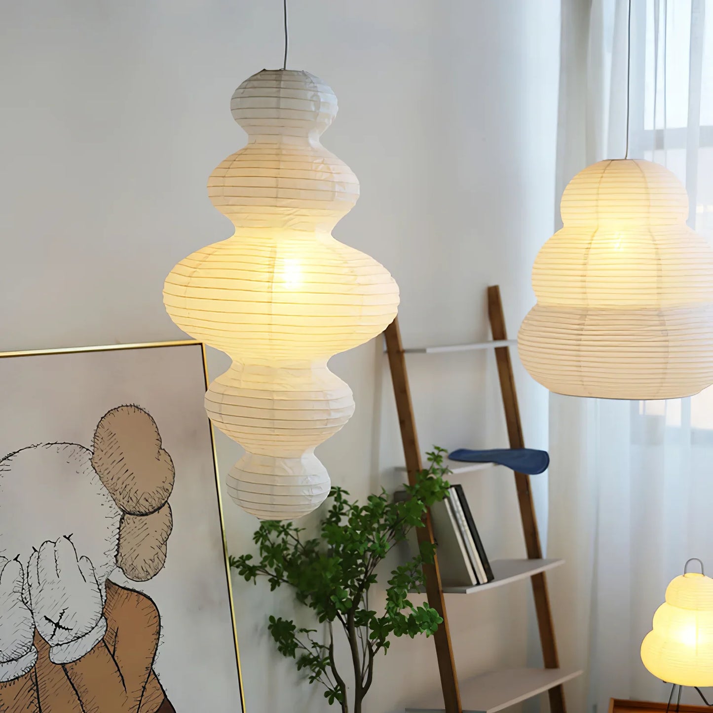 Sora – Xuan-Papier Designer Leuchter
