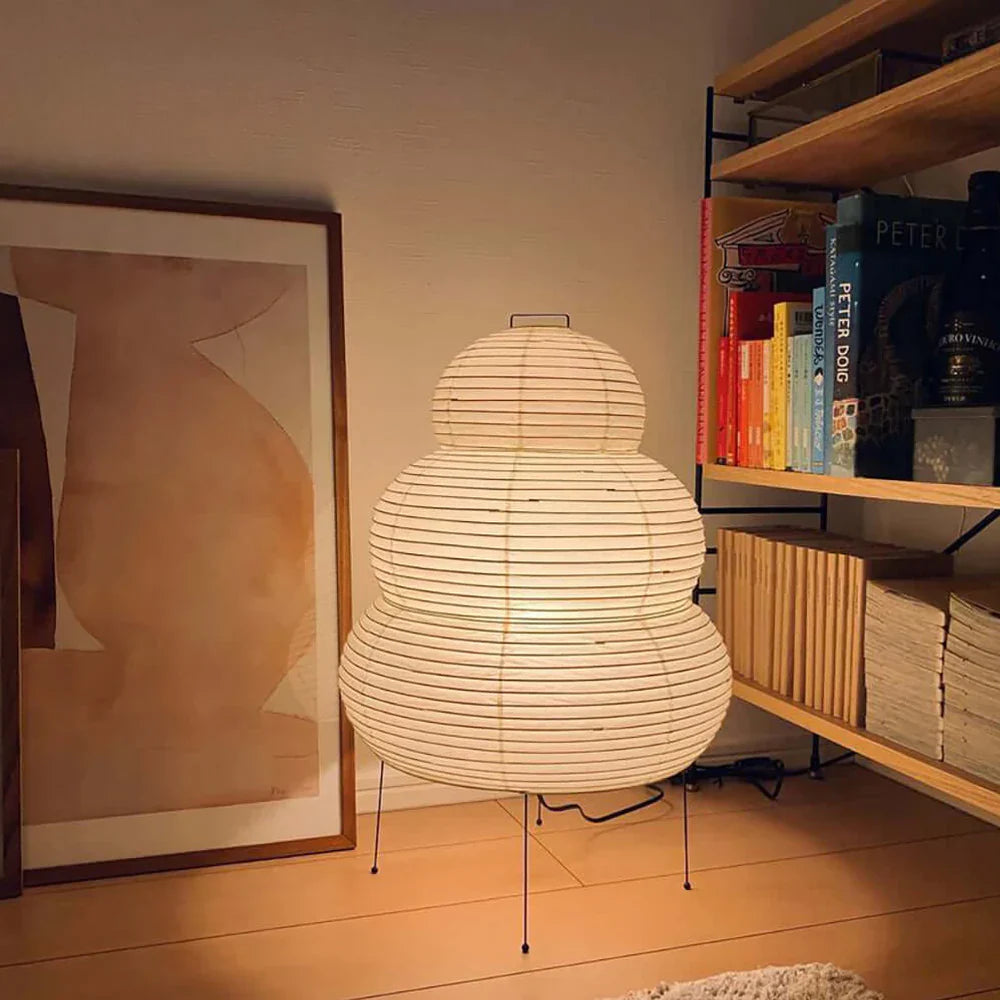 Takumi – Japan-Standlampe aus Xuan-Papier