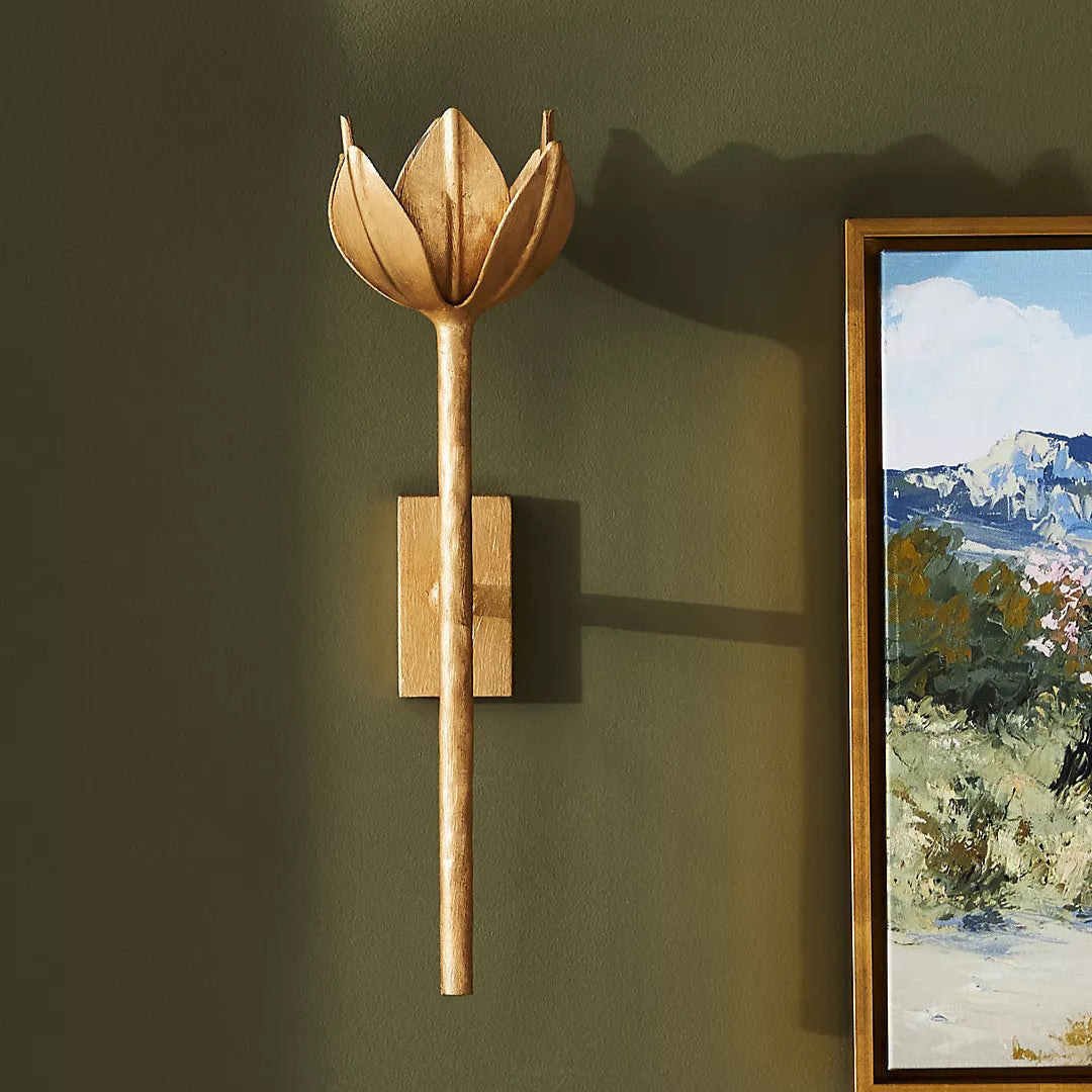 Yumi – Moderne Blumen-Wandlampe