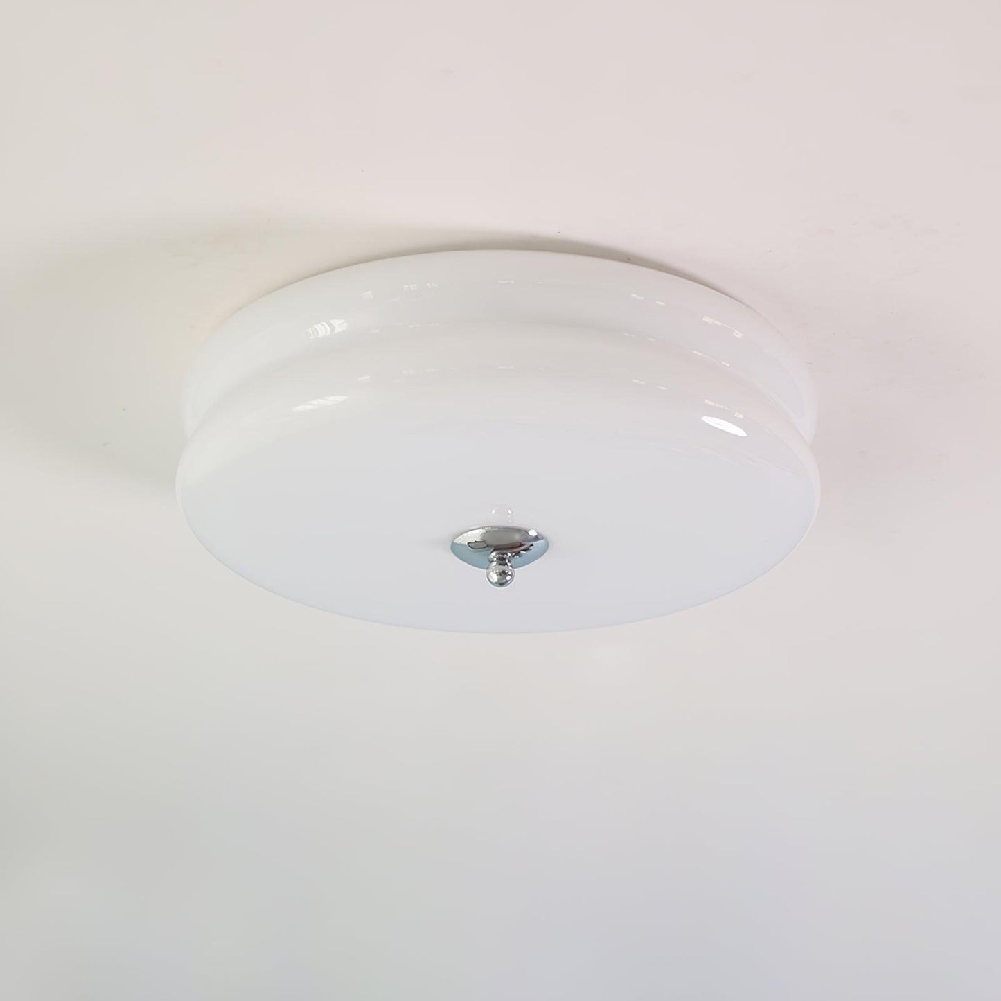 Amélie – Schlichte Deckenlampe im Cream-Stil