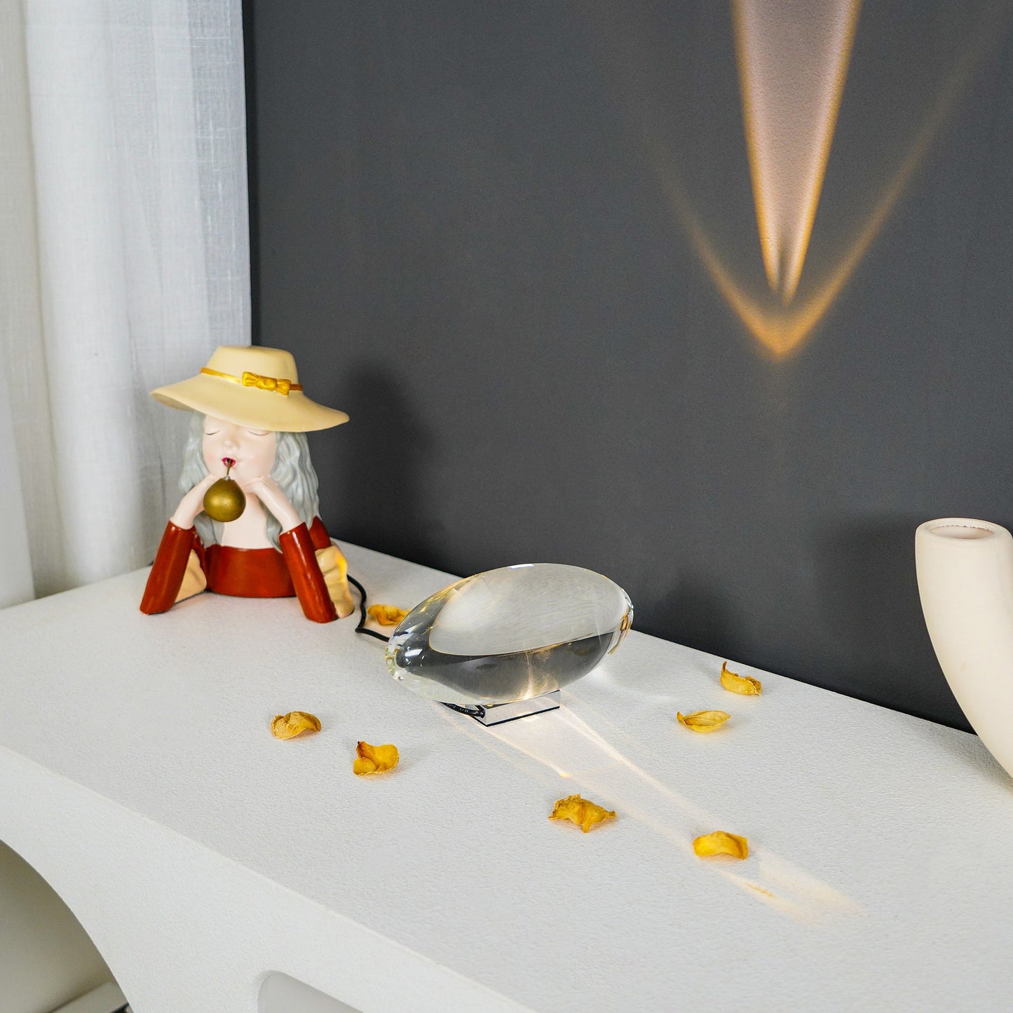 Priya – Kreative Sonnenuntergangstischlampe