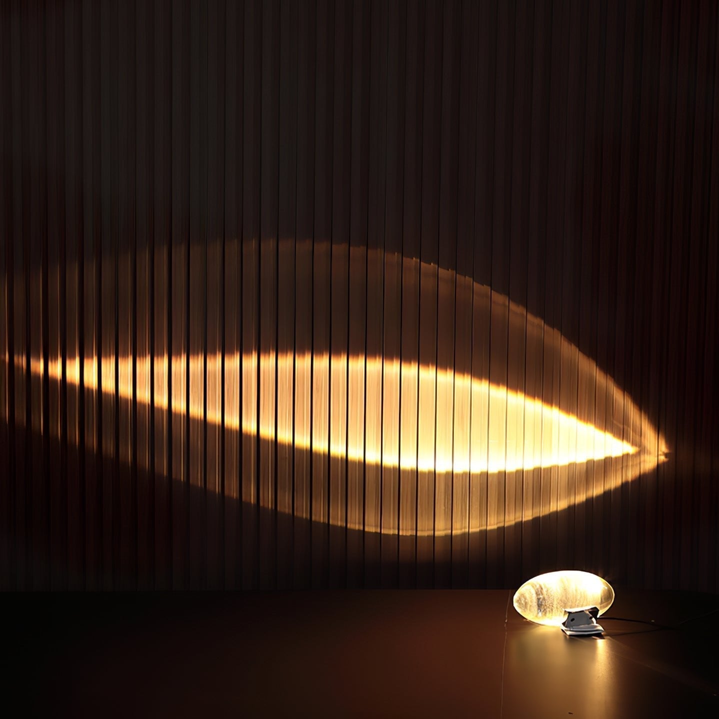 Priya – Kreative Sonnenuntergangstischlampe
