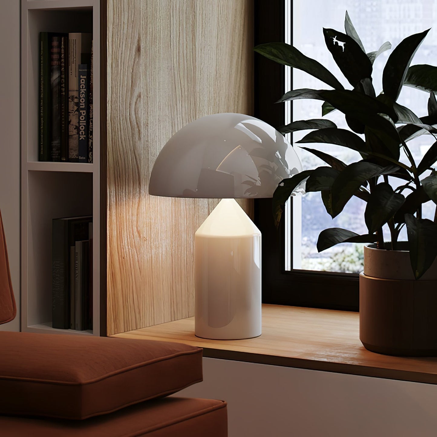Stella – Metall-Tischlampe im Skulptur-Design