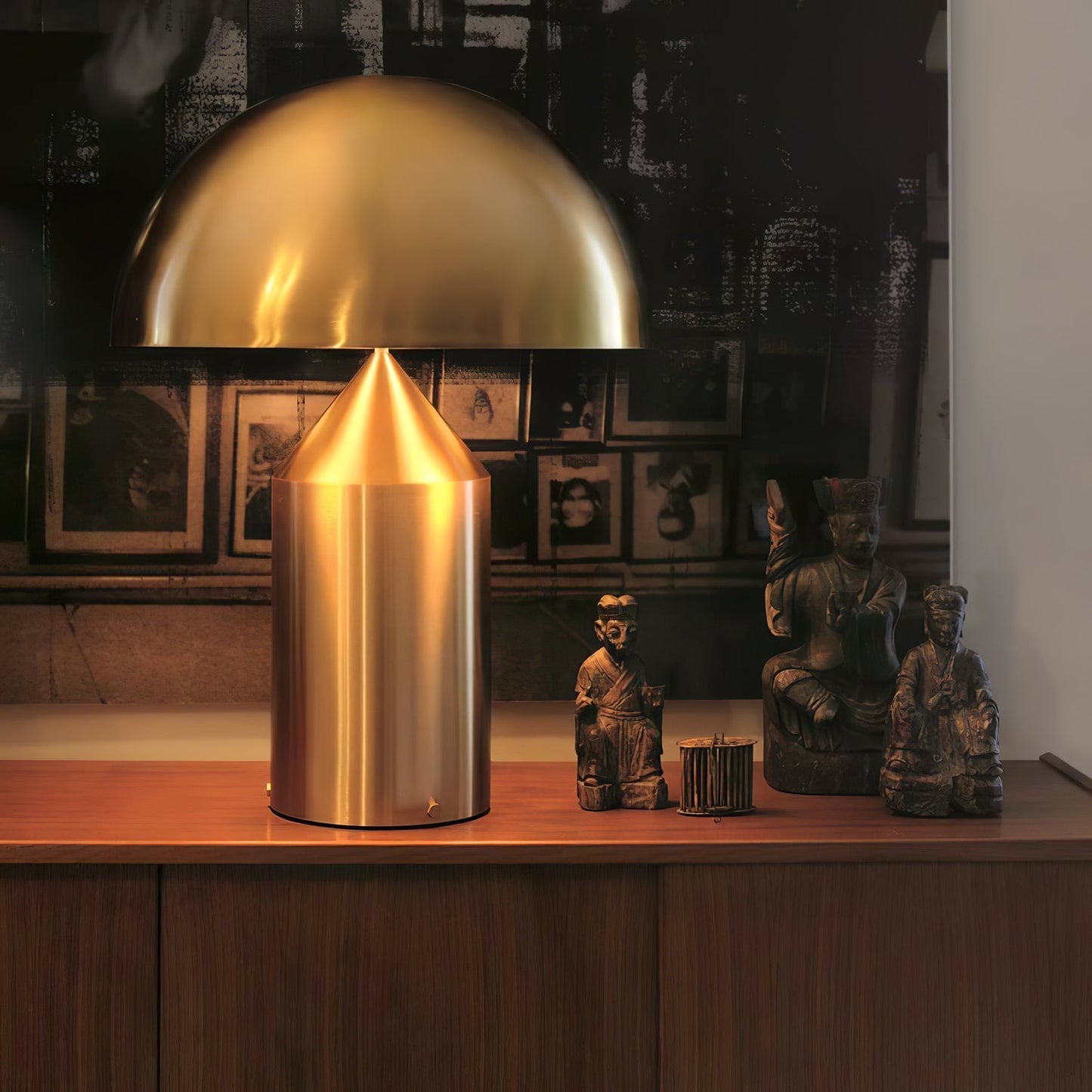 Noelia – Einfache Tischlampe mit Augenschutz