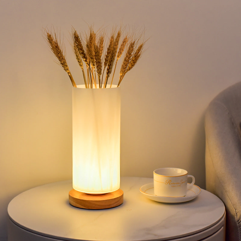 Sayuri – Nordische Glasvase Tischlampe
