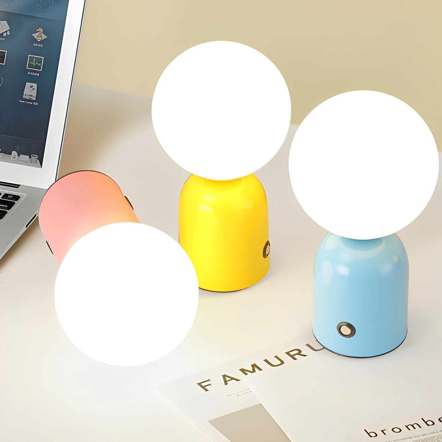 Marvelle – Elegante Tischlampe im nordischen Stil