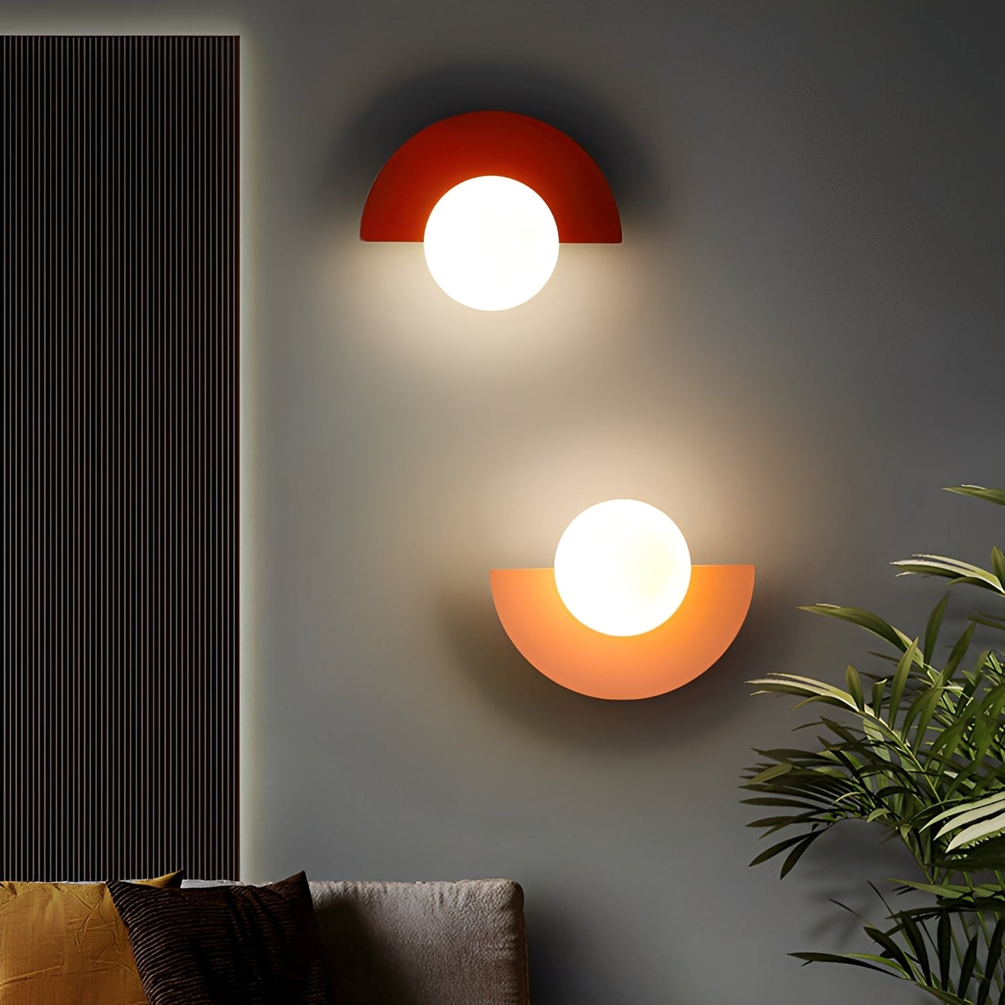 Lia – Farbige Wandlampe für Akzentwände