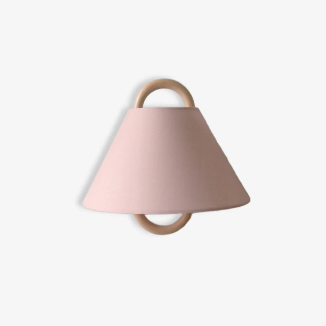 Alina – Wandlampe aus Buchenholz