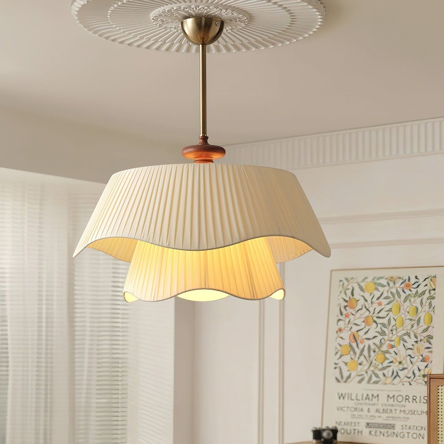 Poca – Französische Creme-Stil Deckenlampe