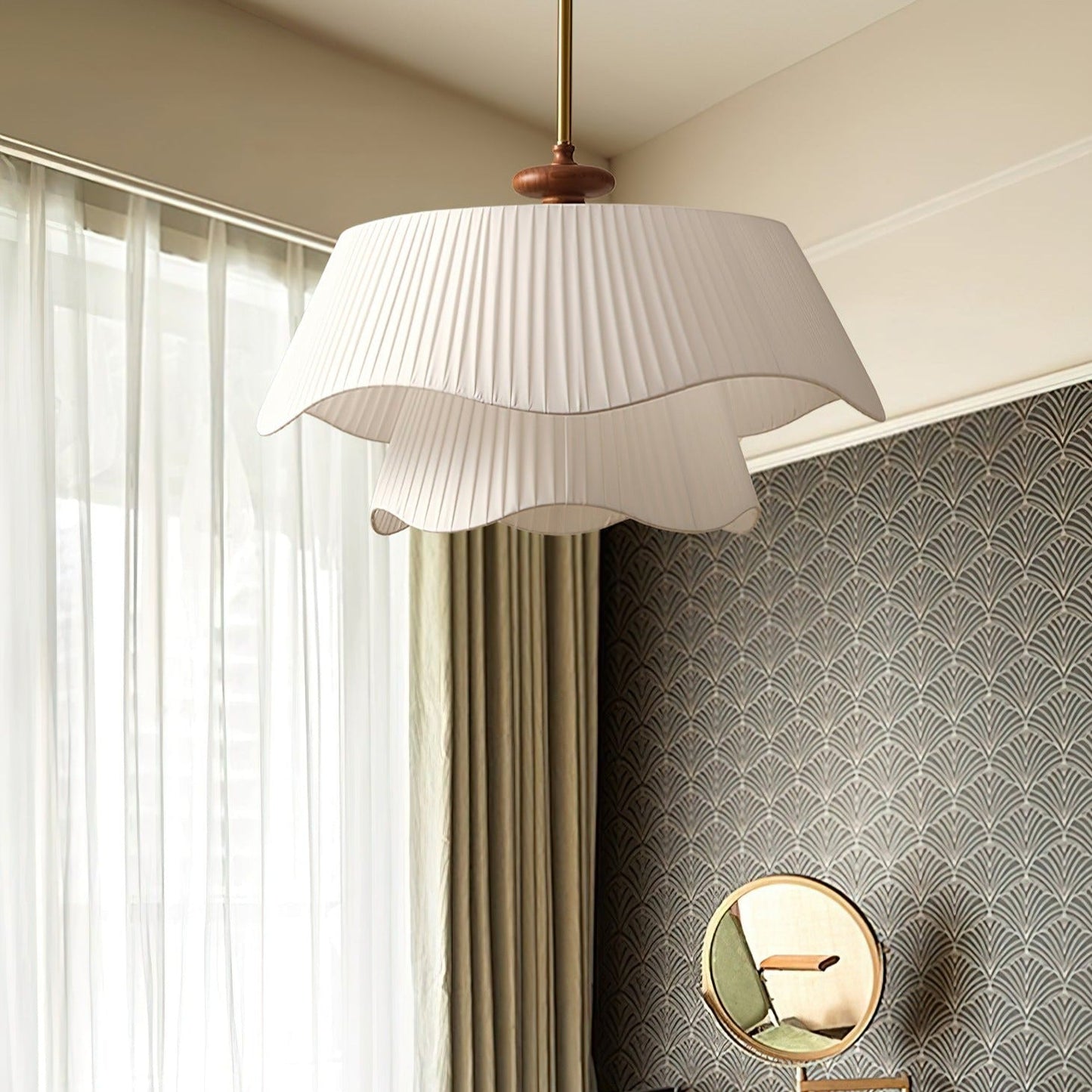 Poca – Französische Creme-Stil Deckenlampe