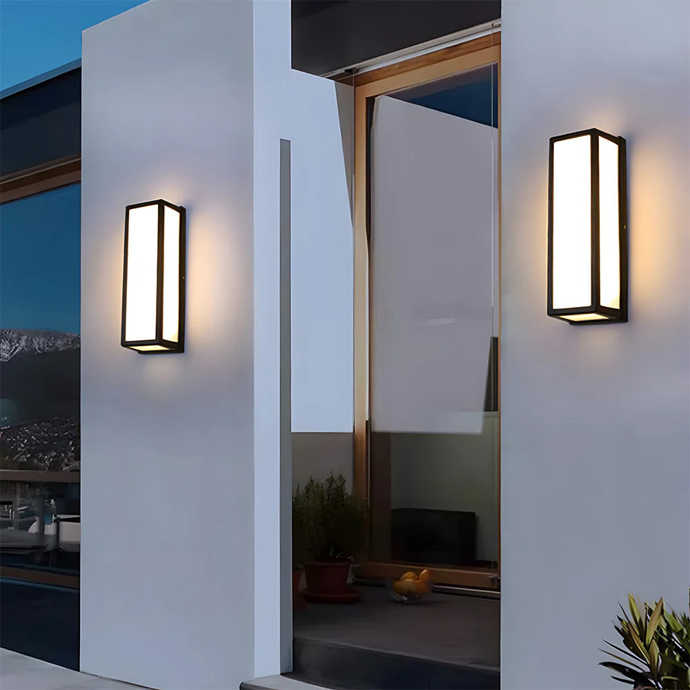 Solen – Moderne Aluminium-Wandlampe