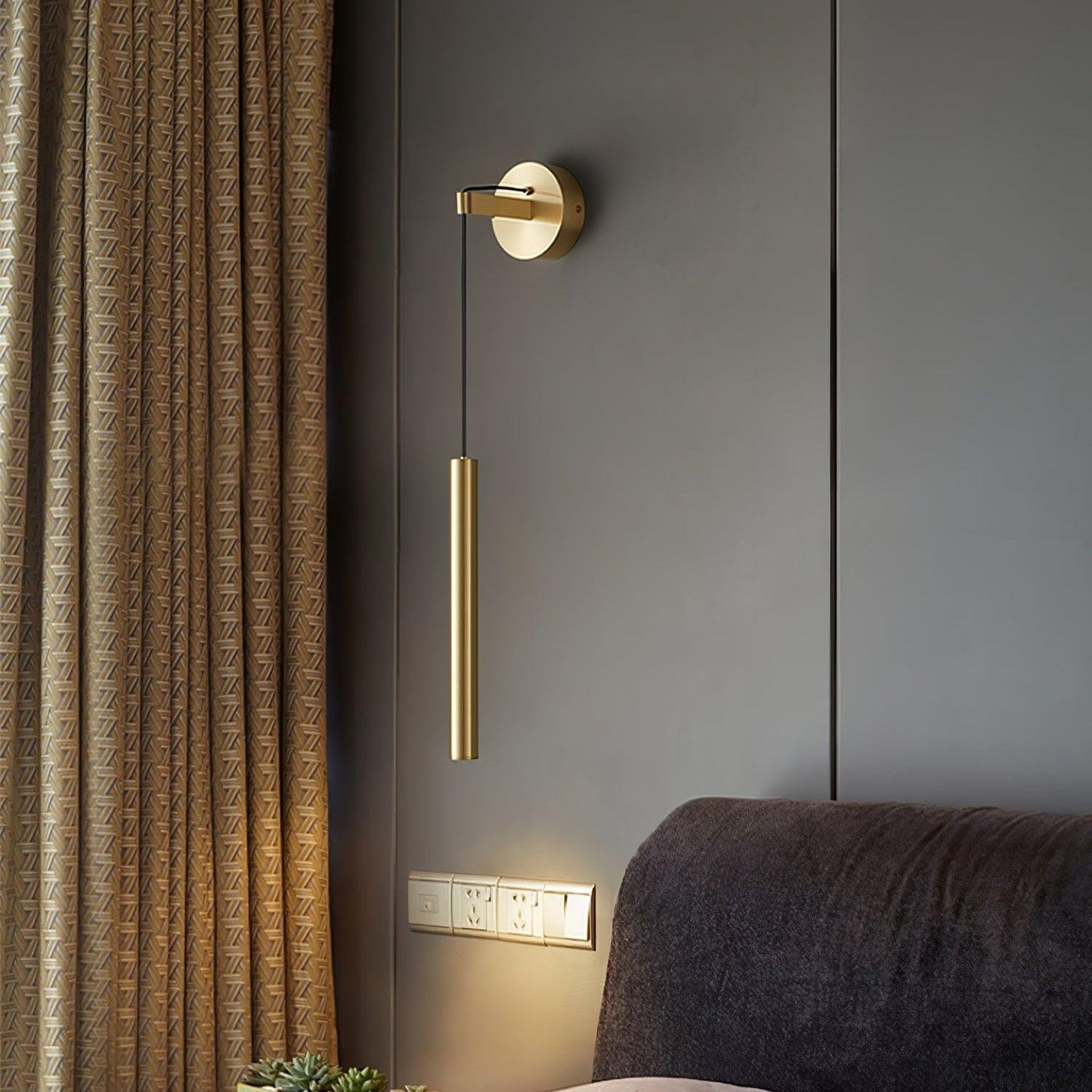 Naira – Kreative Wandlampe im Holzlook