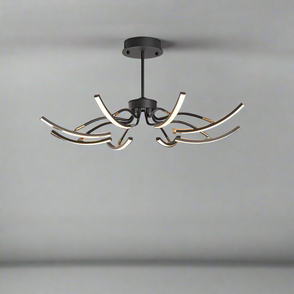 Lustra – Moderne Lampe für die Decke mit stilvollem Look für schicke Wohnbereiche