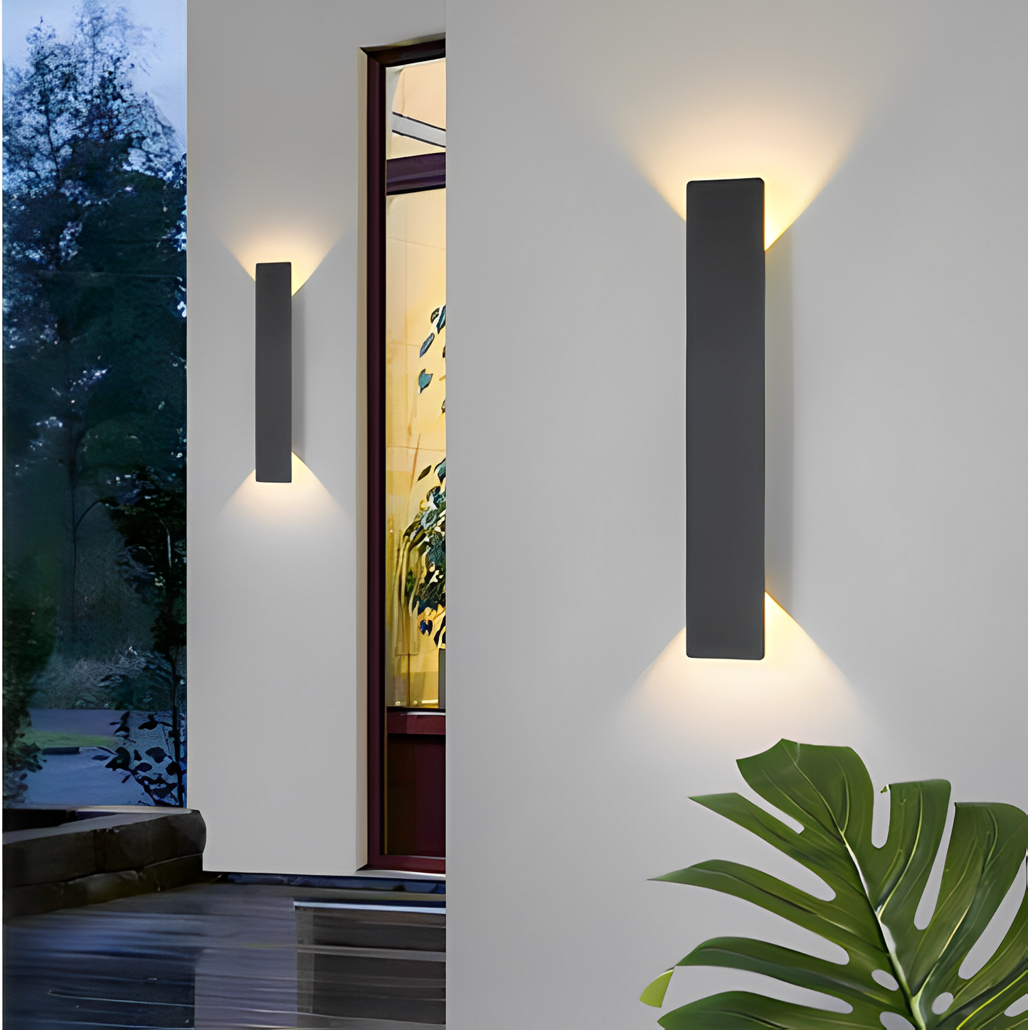 Levana – Moderne schlichte lange Wandleuchte