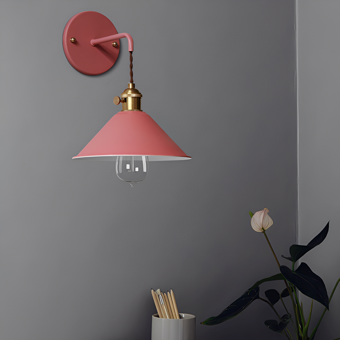 Poca – Moderne und Bunte Wandleuchte