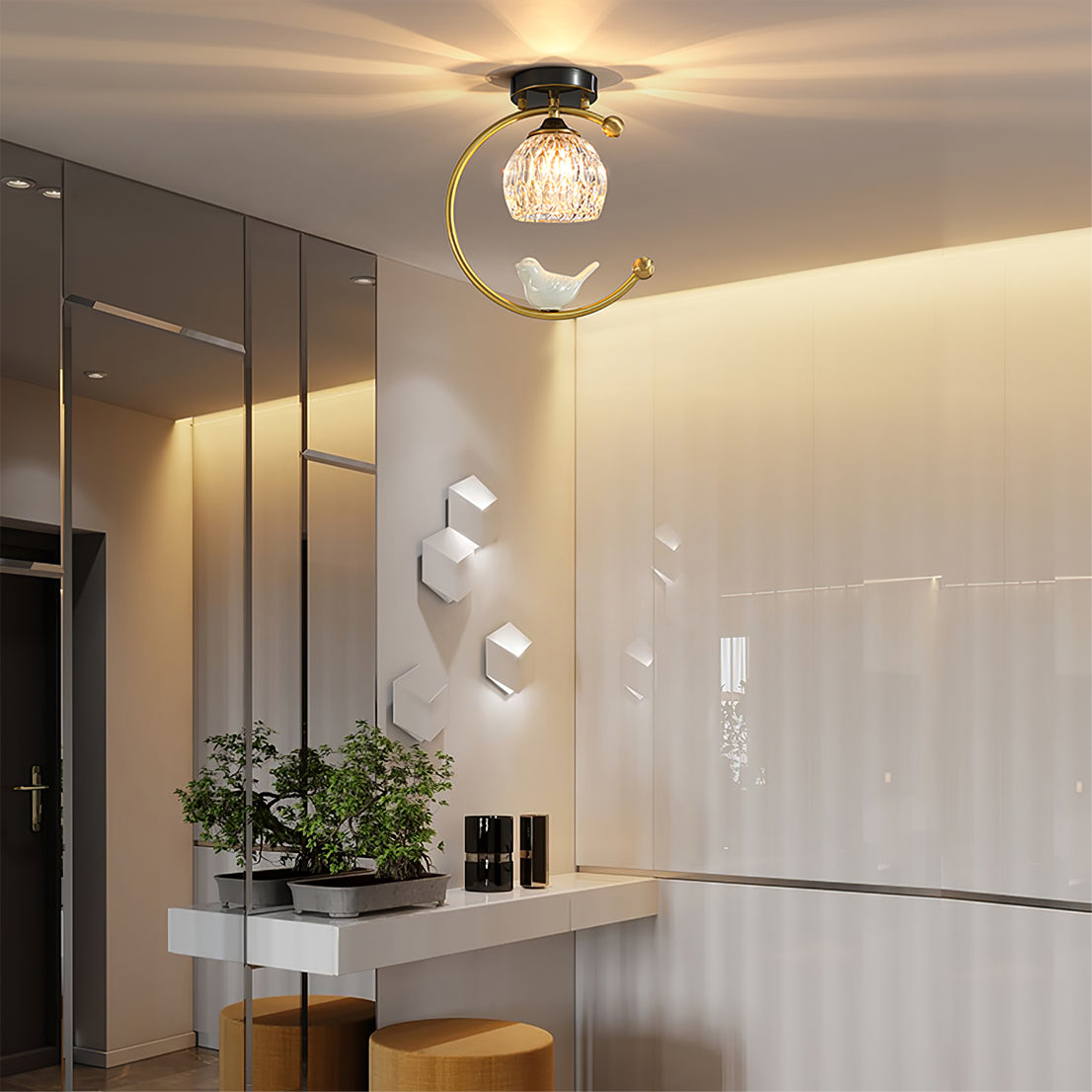 Annelie – Keramik-Deckenlampe