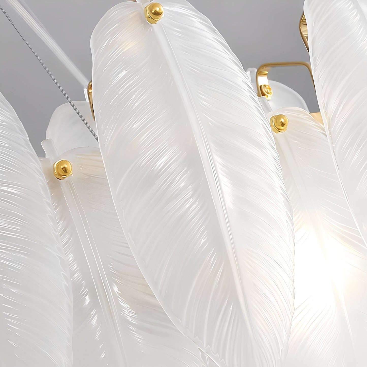 Livia – Moderne Glas-Deckenlampe