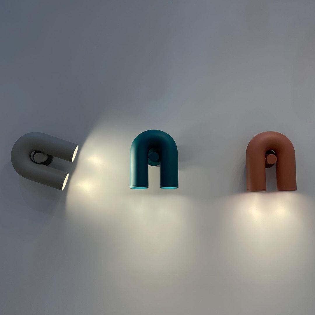 Orilo – Geometrische Cirkus-Wandleuchte