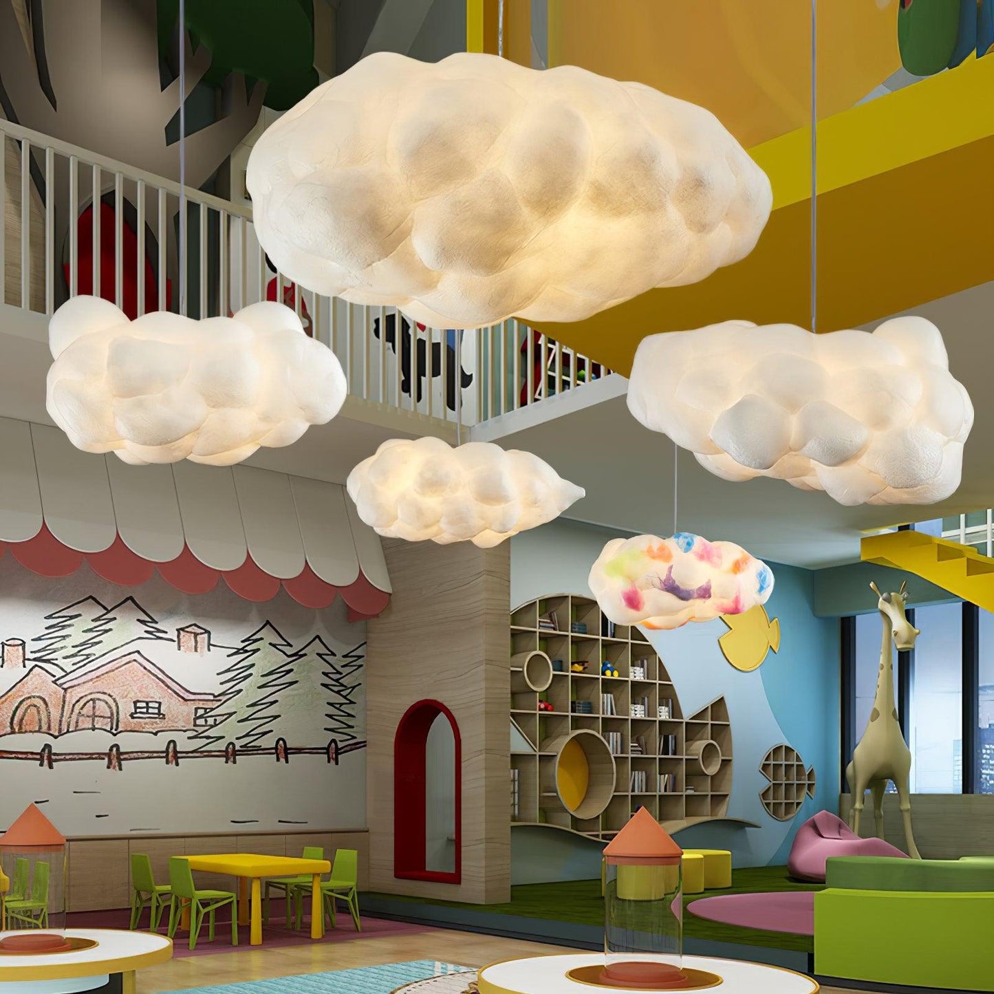 Miyu – Schwimmende Wolkenlampe