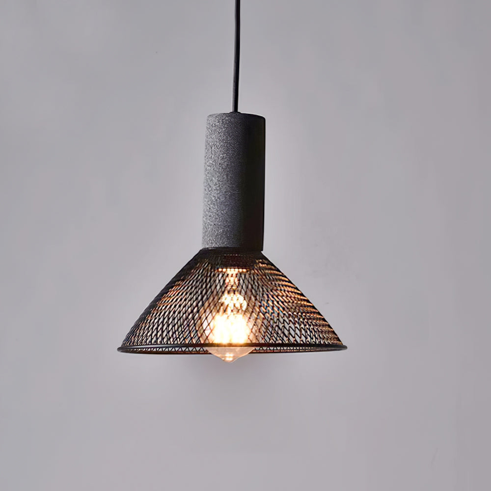 Owen – Beton-Pendelleuchte im Industrie-Look