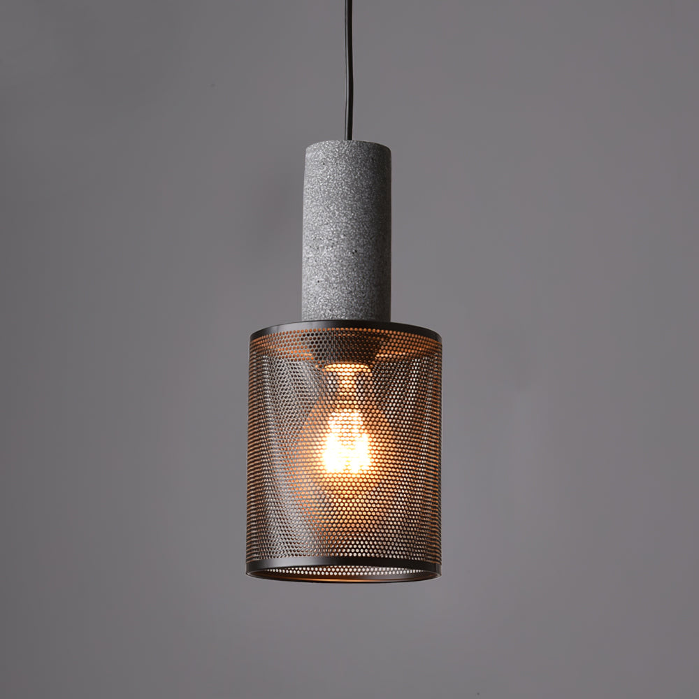 Owen – Beton-Pendelleuchte im Industrie-Look