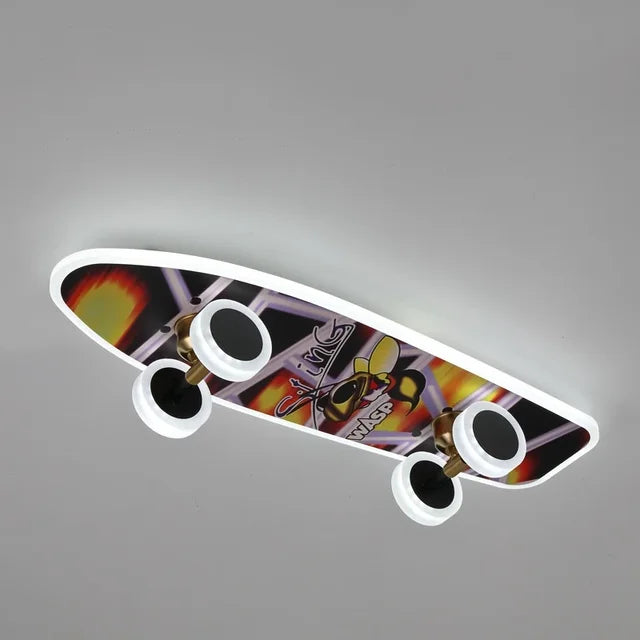 Deckenroller Smart Bunte Schlafzimmerleuchte