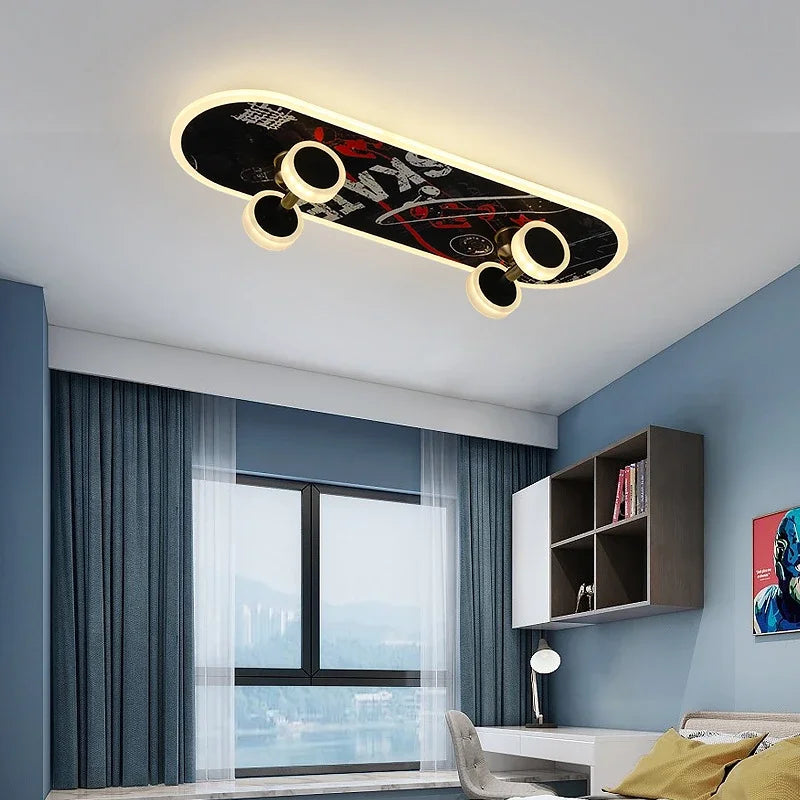 Deckenroller Smart Bunte Schlafzimmerleuchte