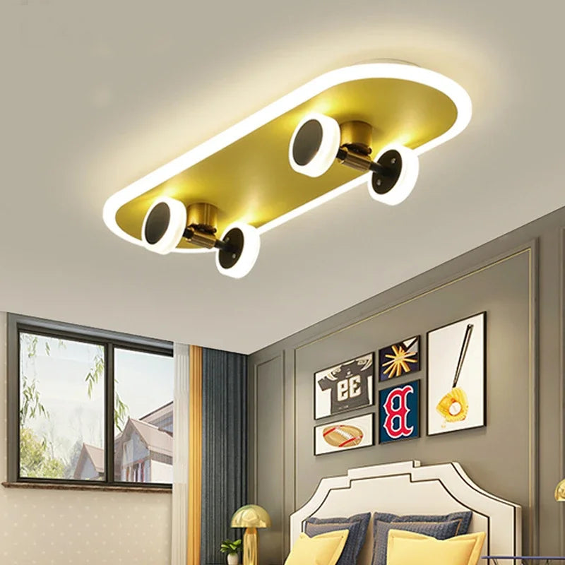 Deckenroller Smart Bunte Schlafzimmerleuchte