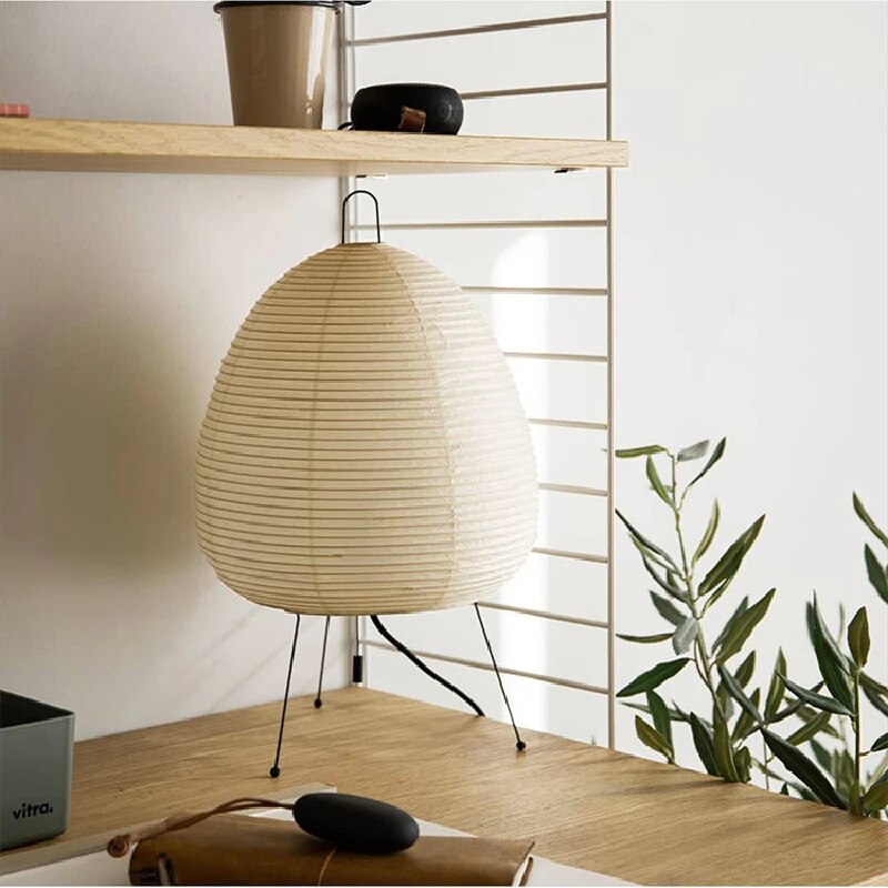 ZenGlow – Stehlampe aus traditionellem Reispapier im japanischen Stil