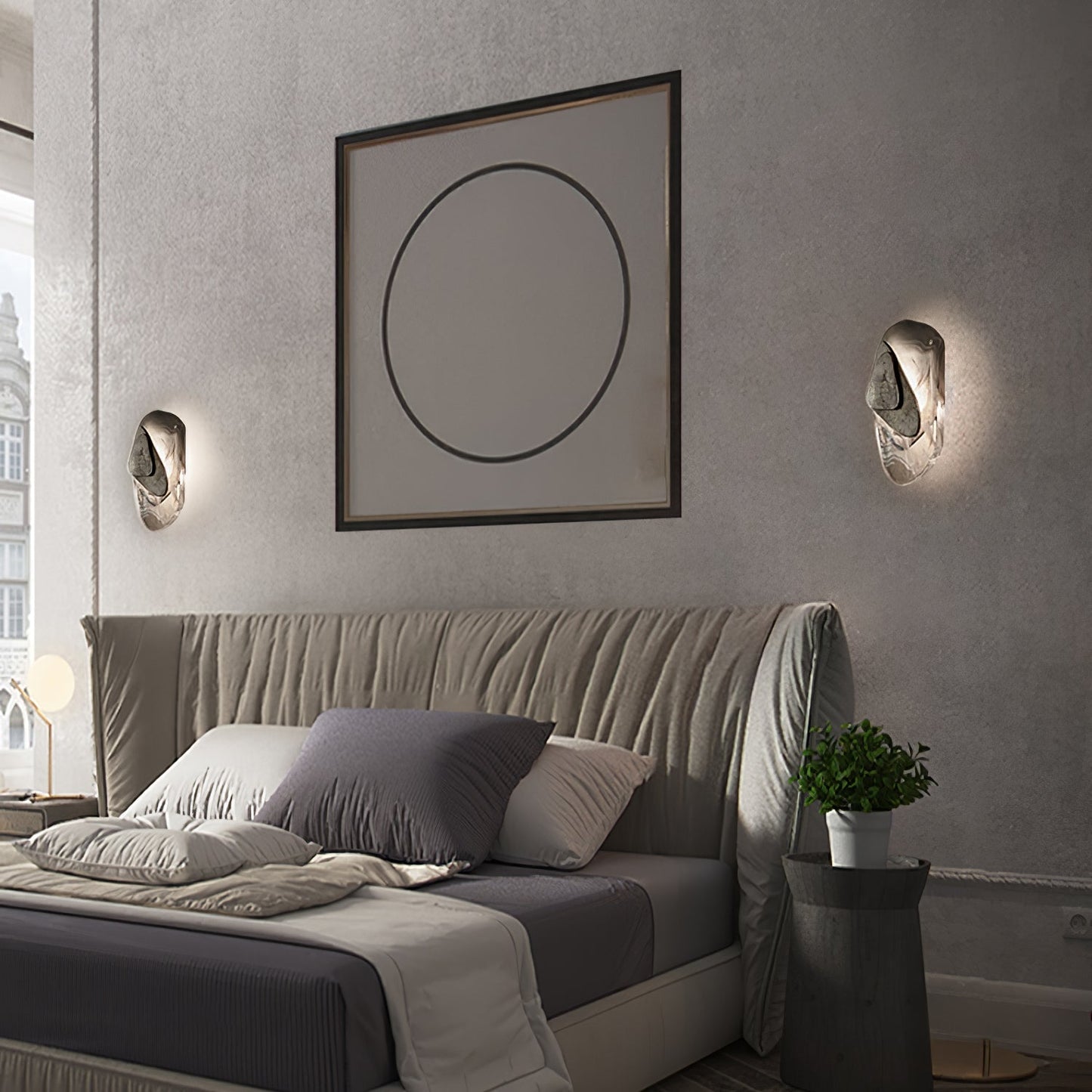 Katara – Designer Wandleuchte mit Kristallakzenten