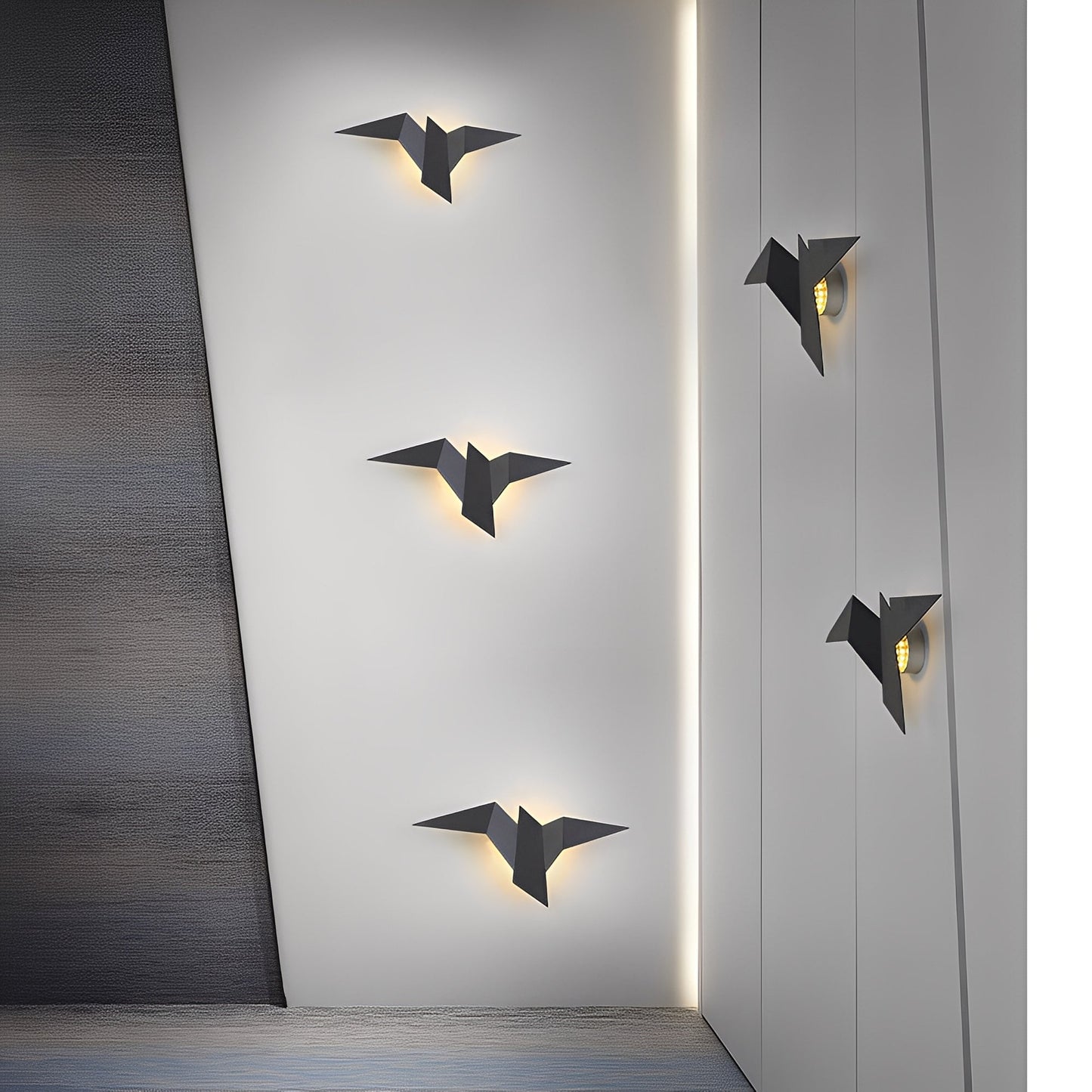 Rika – Moderne Vogel-Wandleuchte