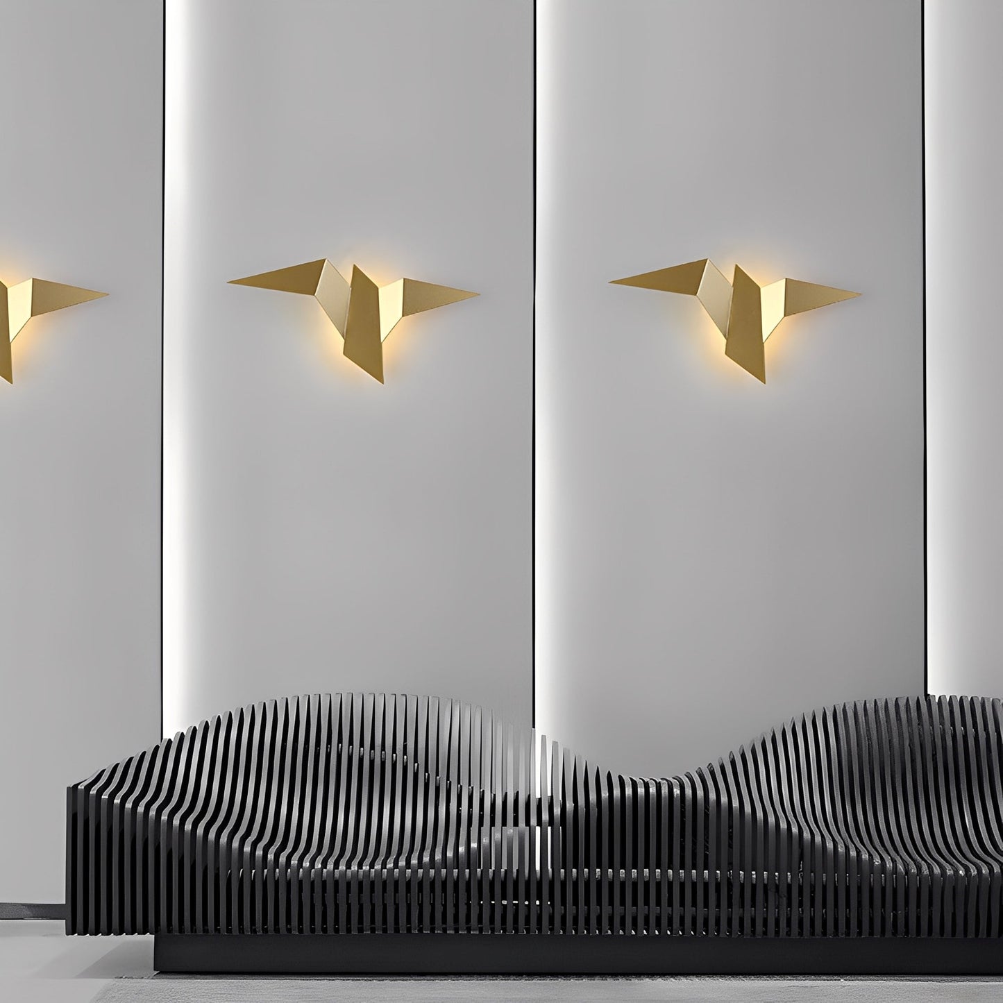 Rika – Moderne Vogel-Wandleuchte