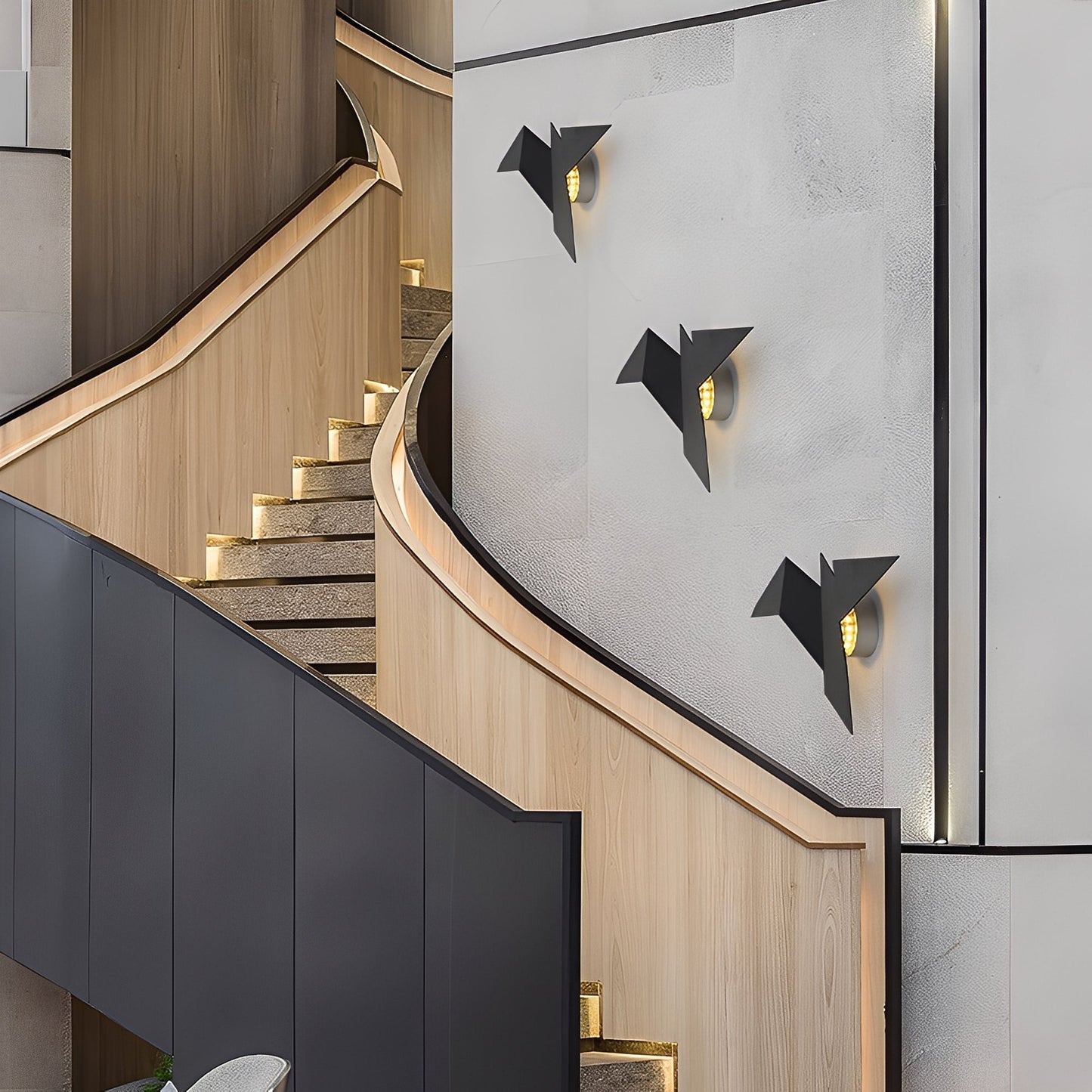 Rika – Moderne Vogel-Wandleuchte